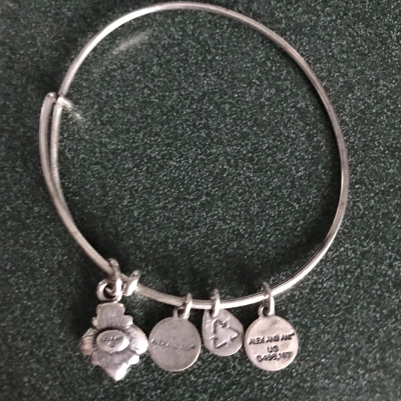 Alex And Ani Expandable Wire Bangle Bracelet - Picture 8 of 16